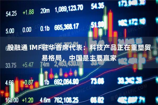 股融通 IMF驻华首席代表：科技产品正在重塑贸易格局，中国是主要赢家